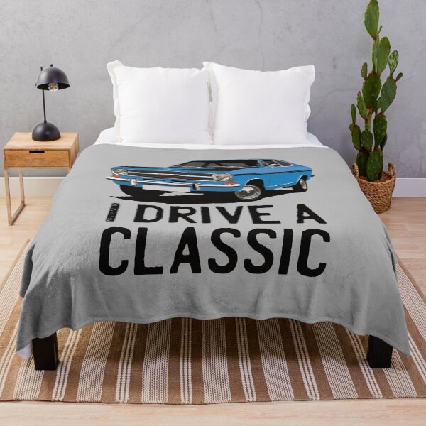 Item preview, I drive a classic - Kadett B Coupe Rallye - blue designed and sold by knappidesign.