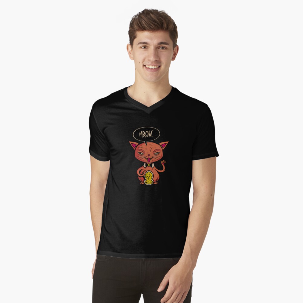 Item preview, V-Neck T-Shirt designed and sold by rudyfaber.