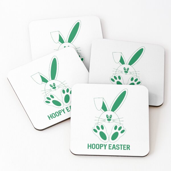 Item preview, HOOPY EASTER, Glasgow Celtic Football Club Green and White Bunny Rabbit Design designed and sold by MacPean.