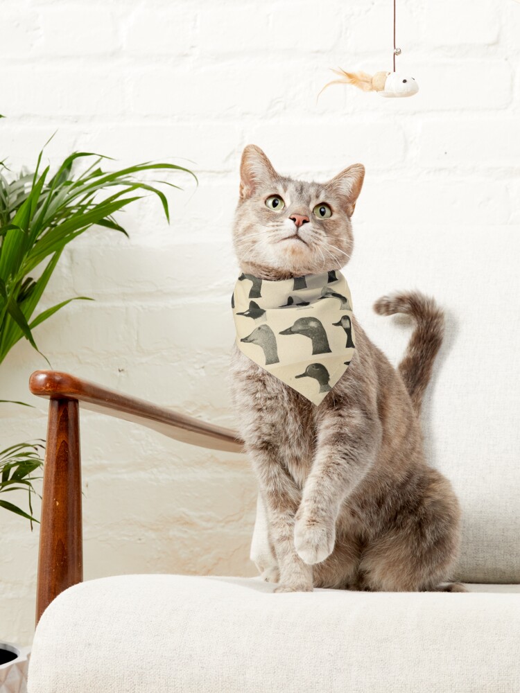 Alternate view of Vintage Duck Heads Pet Bandana