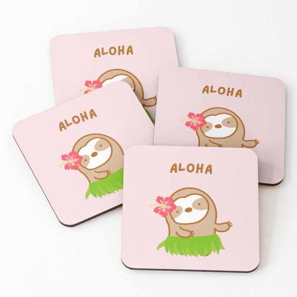 Item preview, Aloha Hawaiian Hula Dancer Sloth  designed and sold by theslothinme.