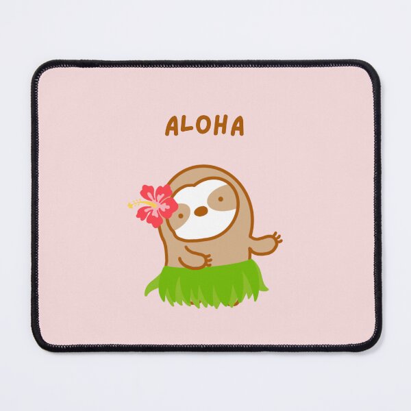 Item preview, Aloha Hawaiian Hula Dancer Sloth  designed and sold by theslothinme.