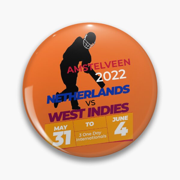 Item preview, Netherlands v West Indies Cricket One Day Internationals Amstelveen 2022 designed and sold by MimsTees.