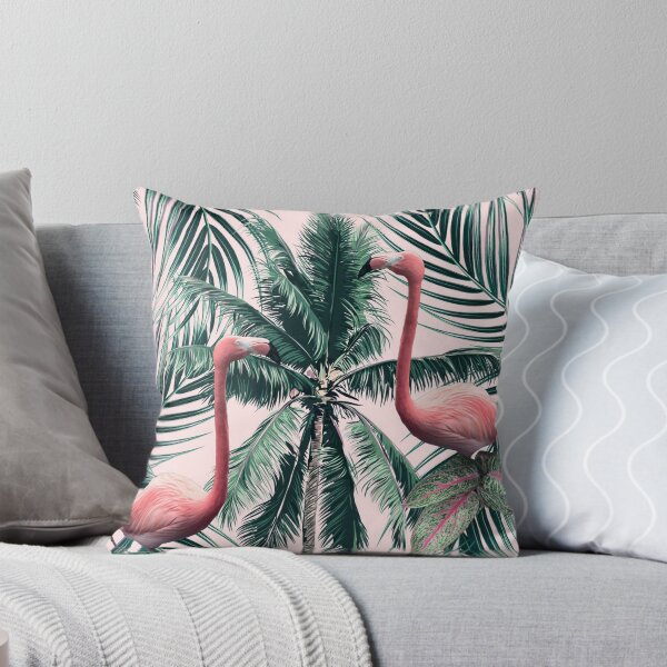 Vista previa del artículo con la obra «Trópicos Flamingos», diseñado y vendido por Gale Switzer.