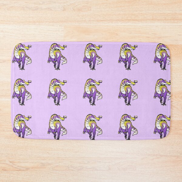 Item preview, NON-BINARYonyx Prideosaur - Pride Month Non-Binary Flag Dinosaur designed and sold by saradrawspaleo.