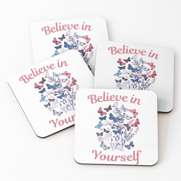 Item preview, Believe in Yourself Butterflies designed and sold by HappyLifeCreate.