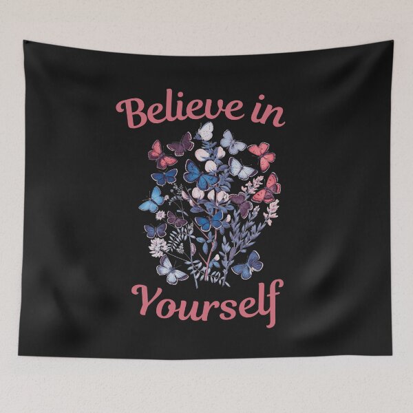 Item preview, Believe in Yourself Butterflies designed and sold by HappyLifeCreate.