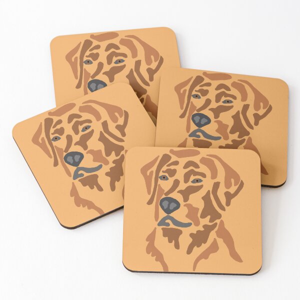 Item preview, Funny Chocolate Lab Dog Abstract Art designed and sold by Nature's Fancy.