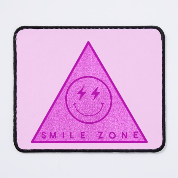Item preview, preppy glittery pink 'smile zone' designed and sold by elizabethpivec.