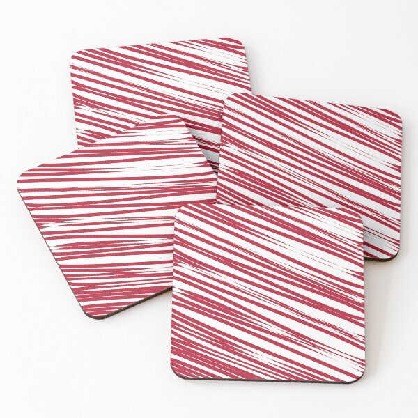 Item preview, Strawberry stripes background designed and sold by flamendes.
