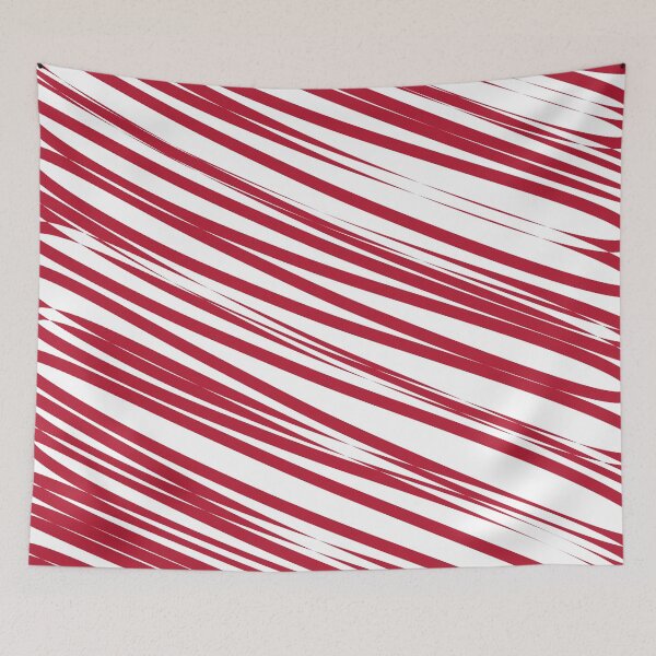 Item preview, Strawberry stripes background designed and sold by flamendes.