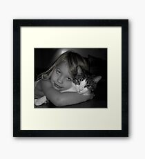 Cheek To Cheek Framed Print