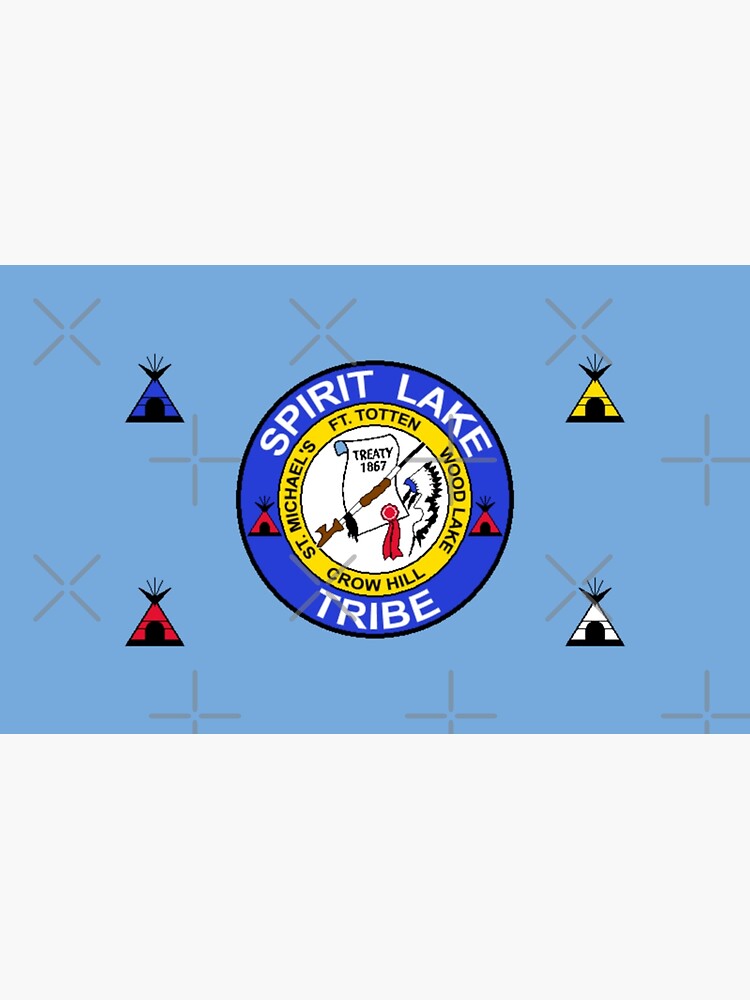 "Flag of Spirit Lake Dakota Tribe USA" Poster for Sale by mo91 Redbubble