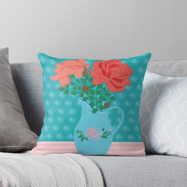 Aperçu de l'œuvre Bouquet de fleurs de roses en vase créée et vendue par Anna Lemos.