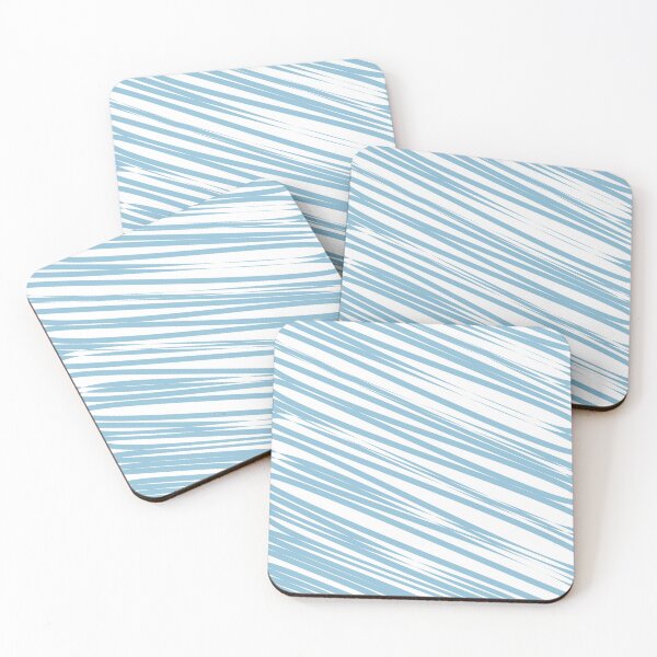 Item preview, Light blue stripes background designed and sold by flamendes.