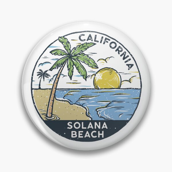 Item preview, Solana Beach San Diego California Vintage designed and sold by KrisSidDesigns.