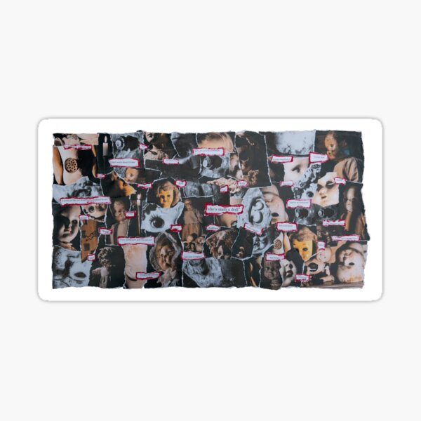 "She's such a doll." Sticker