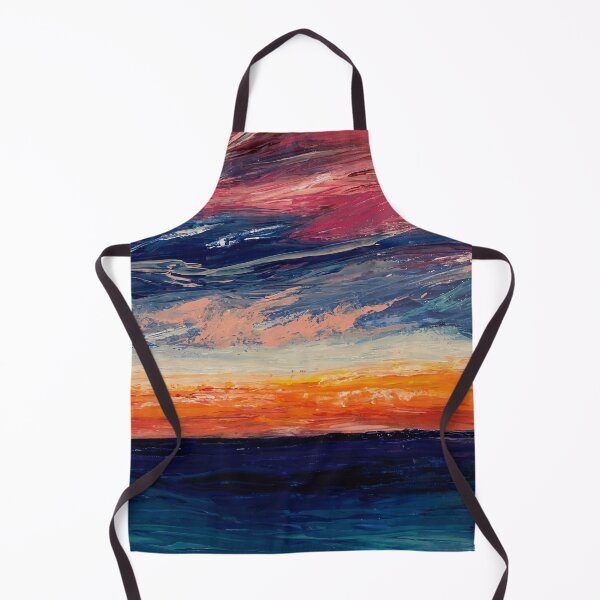 Item preview, Abstract Ocean and Sunset designed and sold by claudia-67.
