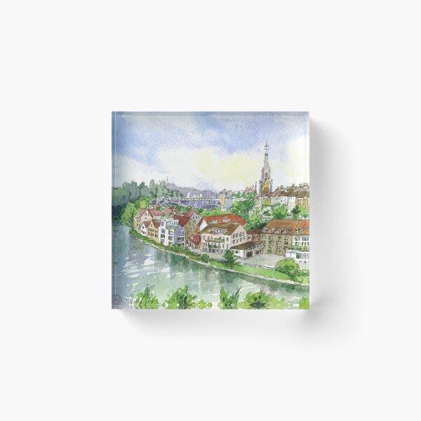 Item preview, Bern cityscape. Switzerland designed and sold by Colibri77.
