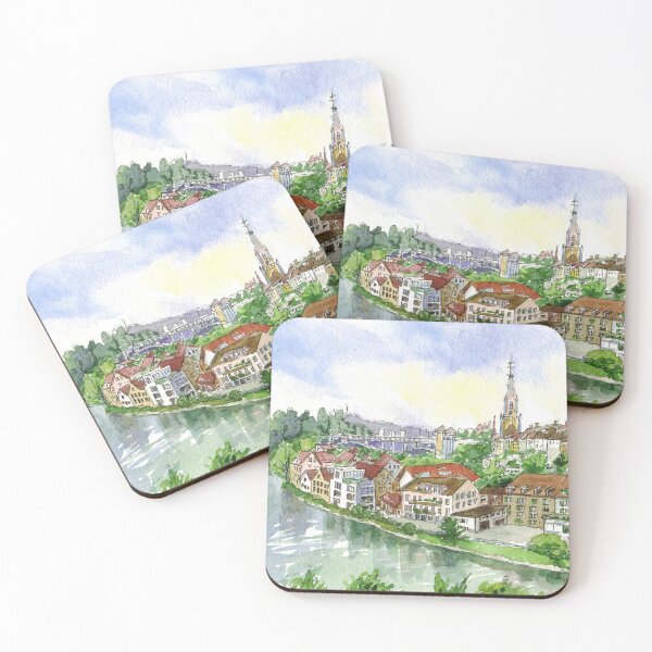 Item preview, Bern cityscape. Switzerland designed and sold by Colibri77.
