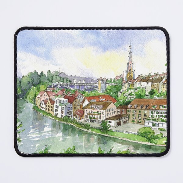 Item preview, Bern cityscape. Switzerland designed and sold by Colibri77.