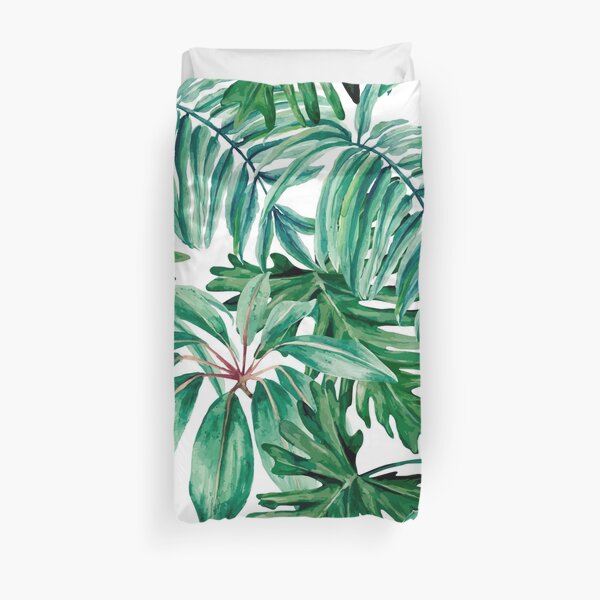 Tropical jungle Duvet Cover