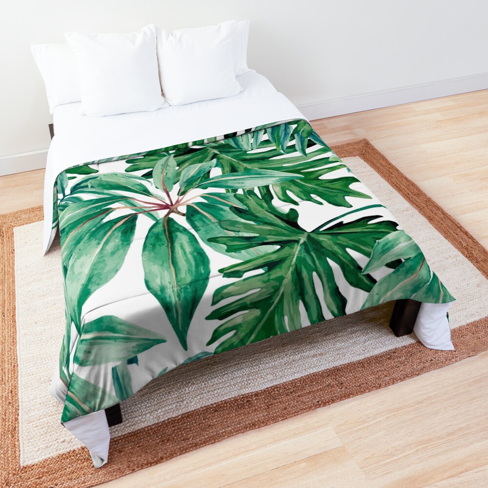 Tropical jungle Comforter