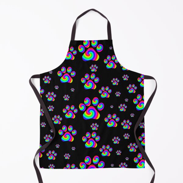 Item preview, Rainbow Swirly Pawprint Pattern designed and sold by Deborah Camp.