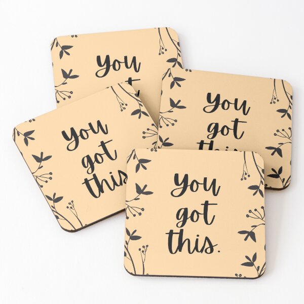 Item preview, You Got This - Perfect Dorm Room Decoration - College Dorm Room Art - Wall Art for Dorm designed and sold by LilysDesignShop.