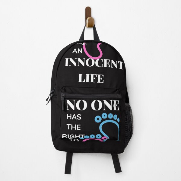 Item preview, No One Has The Right Pro Life T-shirt designed and sold by ChristCentered.