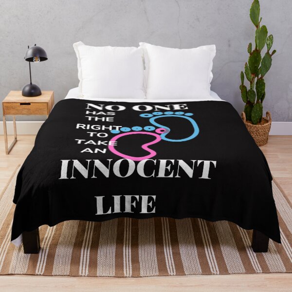 Item preview, No One Has The Right Pro Life T-shirt designed and sold by ChristCentered.