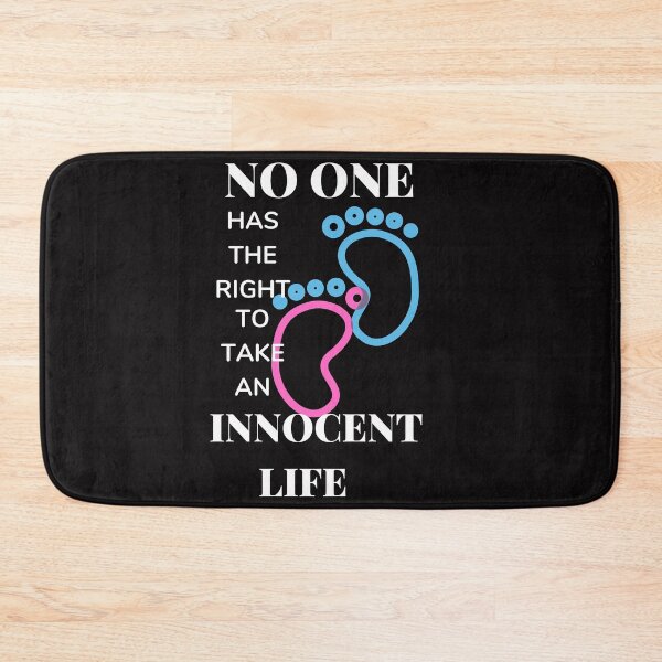 Item preview, No One Has The Right Pro Life T-shirt designed and sold by ChristCentered.