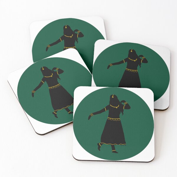 Item preview, Classical Indian Dance Portrait designed and sold by Saryu Art and Design.