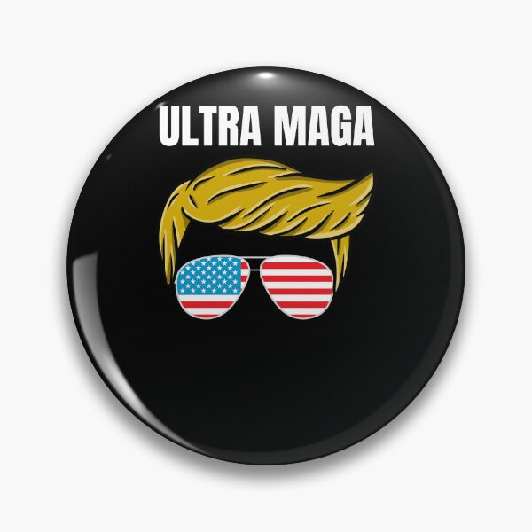 Item preview, Ultra MAGA Pro Trump Hair Republican designed and sold by BoozieHumor.