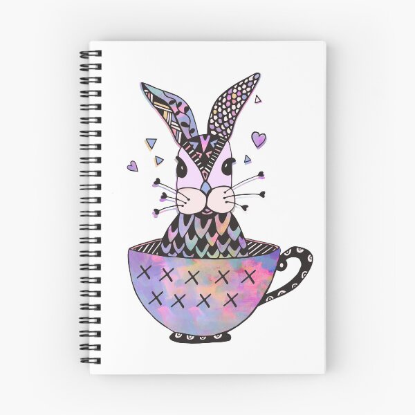 Item preview, Rabbit in a tea cup designed and sold by soverycassie.