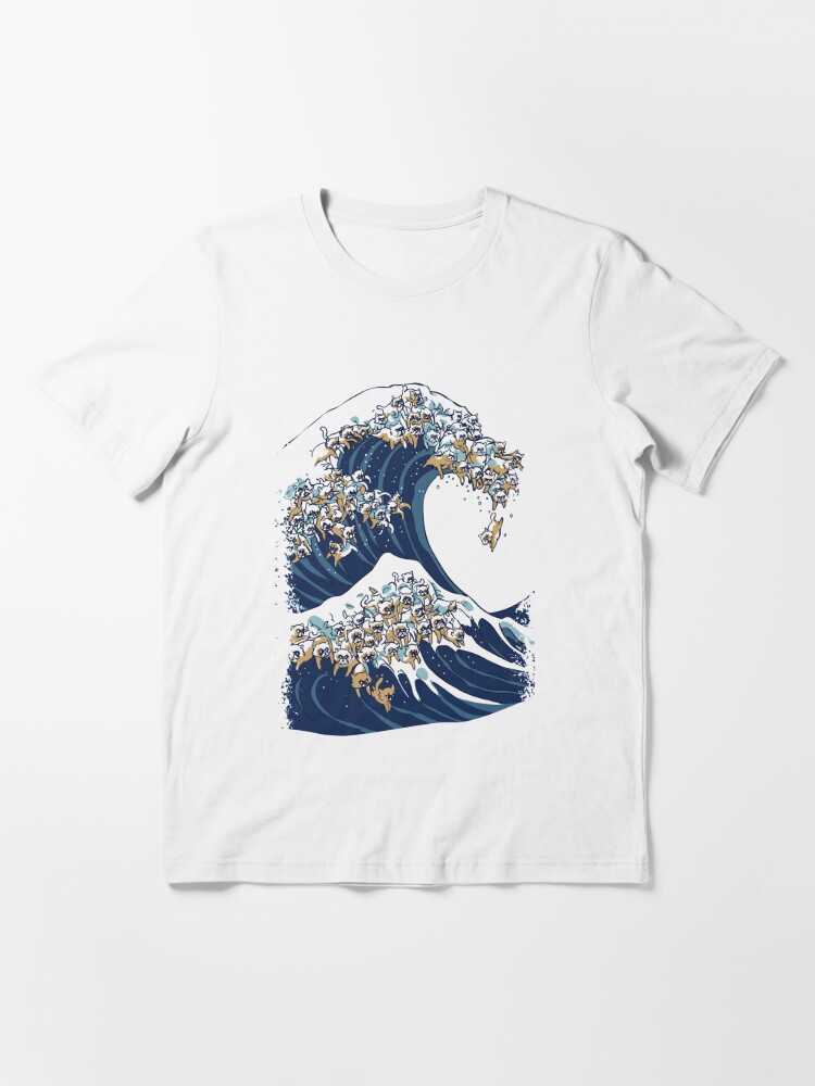 Cat shop wave shirt