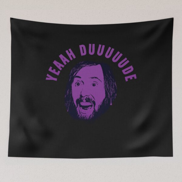 Item preview, Yeah Dude | Purple Asmongold Fanart designed and sold by DanLopesMerch.
