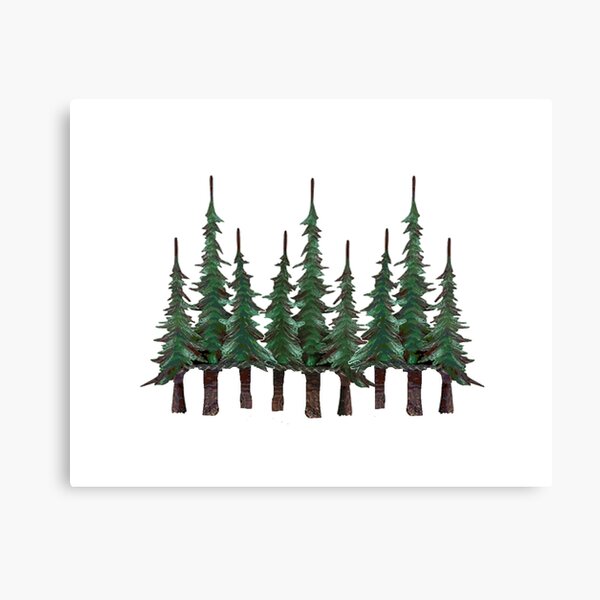 The Evergreens Canvas Print