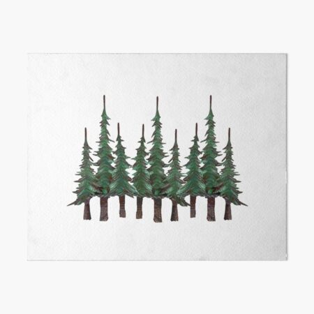 The Evergreens Art Board Print
