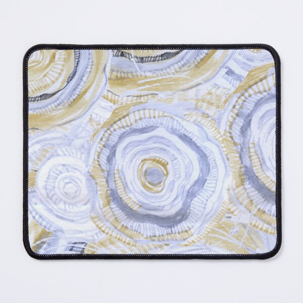 Item preview, Floral Pattern in Light Blue and Yellow. designed and sold by FanitsaArt.