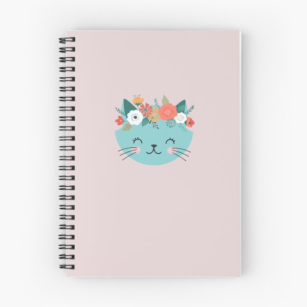 Item preview, Cute Cat Flower designed and sold by HelloLoriDesign.