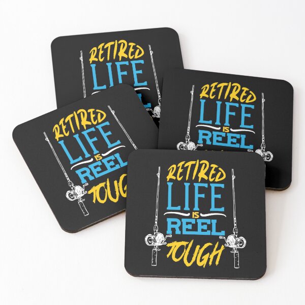 Item preview, Fun Retired Life Is Reel Tough Retirement Plan Fishing Bass designed and sold by MadrigueraSM-.