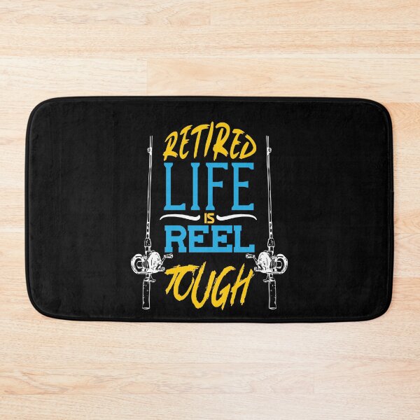 Item preview, Fun Retired Life Is Reel Tough Retirement Plan Fishing Bass designed and sold by MadrigueraSM-.