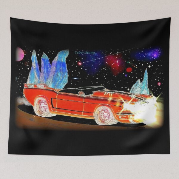 Item preview, Hot Rods                     //          Cosmic Cyber Stang! designed and sold by Imagin8er.