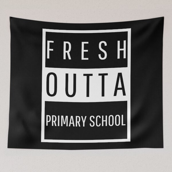 Item preview, Fresh Outta Primary School Graduation Graphic designed and sold by GO SHIRT-TEE.