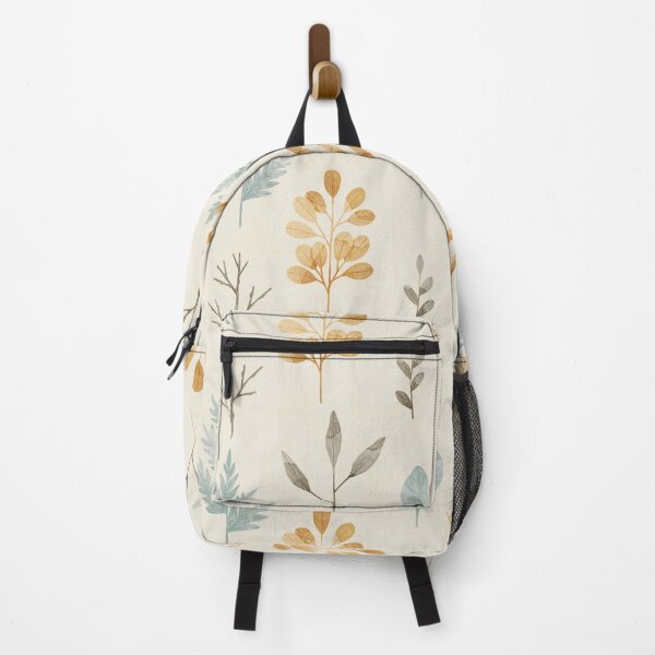 Item preview, Autumn colors leaves and branches pattern. Botanical illustration. designed and sold by helga-wigandt.