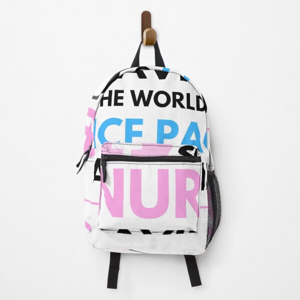 Item preview, School Nurses saving the world one ice pack at a time, cool design for School Nurses designed and sold by Sun Rise.