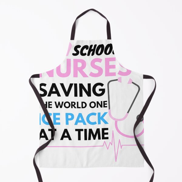 Item preview, School Nurses saving the world one ice pack at a time, cool design for School Nurses designed and sold by Sun Rise.