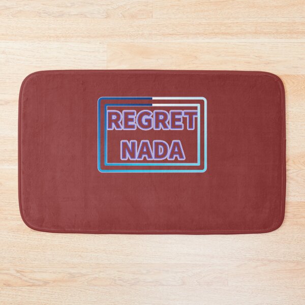 Item preview, "Regret Nada" second version aesthetic text beautifully designed by Code03.  designed and sold by Code03.
