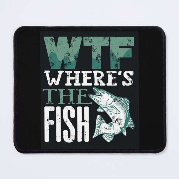 Item preview, Fun WTF Where's The Fish My Retirement Plan Is Fishing Bass designed and sold by MadrigueraSM-.